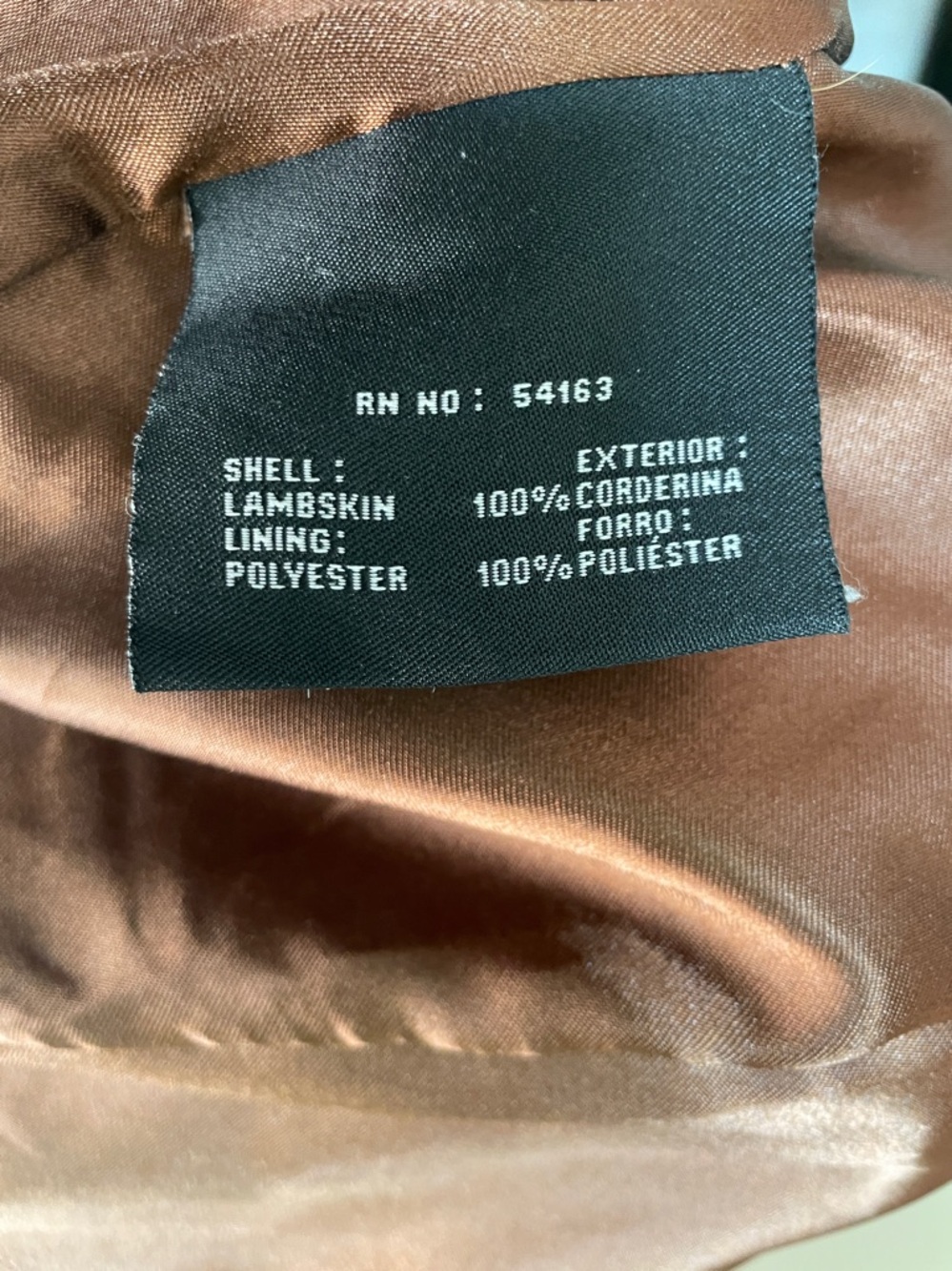 Marc New York Chestnut Brown soft Leather Zip Jacket - Picture 10 of 13